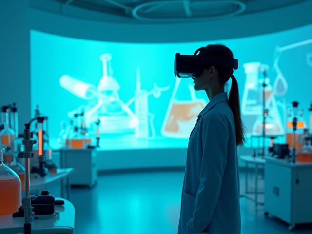 VR Lab Safety Simulation for Global Pharma Inc.